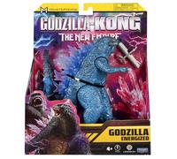 MonsterVerse Godzilla x Kong: El Nuevo Imperio, Figura de acción Energized Godzilla de 15 cm, icónica película Coleccionable, Incluye Drone de Batalla de 6,4 cm, Apto para niños a Partir de 4 años