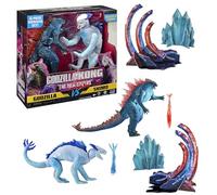 MonsterVerse - Godzilla x Kong, Pack de 2 Figuras articuladas, 15 cm, Godzilla vs Shimo, para niños a Partir de 4 años, MN3041