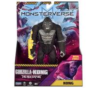 MONSTERVERSE Kong Figura de Acción 15 cm Real Feel, Textura Ultra Realista y Acabado Auténtico, Inspirada en Godzilla vs. Kong, Figura Coleccionable para Recrear la Batalla Épica, Famosa (MN318100)