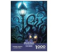 Monstruo 1000 Piezas Rompecabezas Juego De Familia Creativo Maravilloso Puzzles Desafío De Color para Regalos De Viaje, Presente 38x26cm/1000pcs