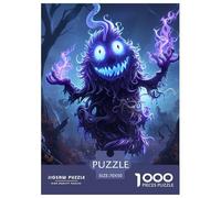 Monstruo 1000 Piezas Rompecabezas Juego De Familia Impresionante Maravilloso Puzzles Desafío De Color para Adultos Y Niños 70x50cm/1000pcs