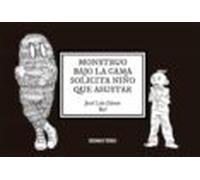 monstruo bajo la cama solicita niño que asustar