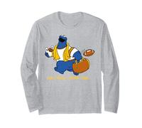 Monstruo de Galletas de Plaza Sésamo Snack clásico Medio Tiempo Manga Larga