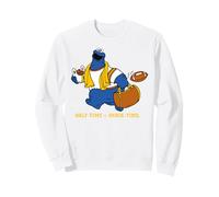 Monstruo de Galletas de Plaza Sésamo Snack clásico Medio Tiempo Sudadera