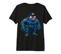 Monstruo de policía Camiseta Premium