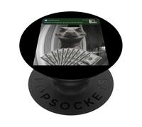 Monstruo del Lago Ness Hay Movimiento en tu Puerta Principal Nessie PopSockets PopGrip Adhesivo