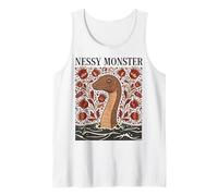 Monstruo del Lago Ness Nessie Arte Folclórico Críptido Camiseta sin Mangas
