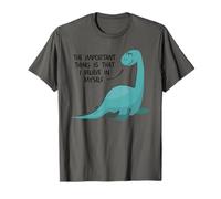 Monstruo del lago Nessie Creo en mí mismo Camiseta