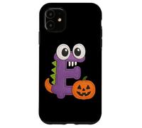 Monstruo E Letra con Calabaza Carcasa para iPhone 11