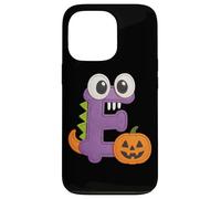 Monstruo E Letra con Calabaza Carcasa para iPhone 13 Pro