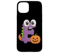 Monstruo E Letra con Calabaza Carcasa para iPhone 15 Plus