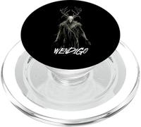 Monstruo Wendigo, Skinwalker, críptido, Malvado Monstruo de Terror PopSockets PopGrip para MagSafe