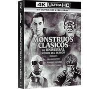 Monstruos Clásicos Universal Pack (4K UHD + Blu-ray) [Blu-ray]