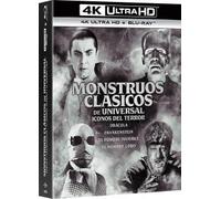 Monstruos clásicos universal pack (4k ultra-hd + blu-ray) [blu-ray]