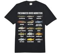 Monstruos de Río de Agua Dulce Grandes Especies de Peces de Agua Dul Comfort Colors Adult Heavyweight T-Shirt
