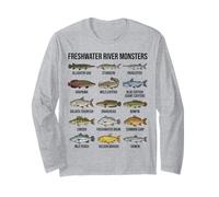Monstruos de Río de Agua Dulce Grandes Especies de Peces de Agua Dul Manga Larga