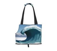 Monstruos gigantes en las olas para perros, bolsa para mascotas, bolsa para perros pequeños, gatos y cachorros