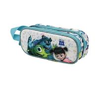 Monstruos S.A. Mike and Sully-Estuche Portatodo 3D Doble, Multicolor, 22 x 9.5 cm