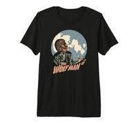 Monstruos Universales Luna Wolfman Camiseta Premium
