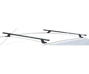 Mont Blanc 229600 Pro Rack - Barras de Equipaje Medianas 210-2 Barras, Color Negro