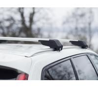 MONT BLANC Barras de techo para AUDI: SQ5, A6, RS Q3, Q5, Q3 & KIA: Sorento & VOLKSWAGEN: Sharan, Touran, ID.4 & CUPRA: Leon (Ref: 281056)