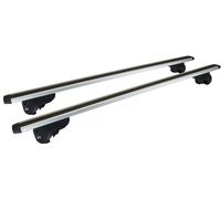 MONT BLANC Barras de techo para SEAT: Ibiza, Altea & AUDI: RS Q3, Q3, Q5, A4, A3, A6, Q7 & OPEL: Zafira, Astra & VAUXHALL: Zafira (Ref: 280502)