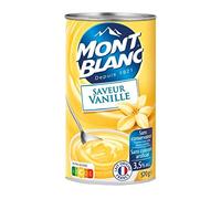 Mont Blanc - Crema de postre vainilla (570 g, 4 unidades)