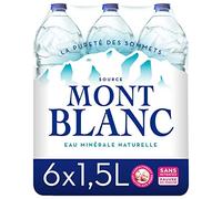 Mont Blanc eau minérale naturelle 6x1.5l - Livraison Gratuite Pour Les Commandes En France - Prix Par Unité