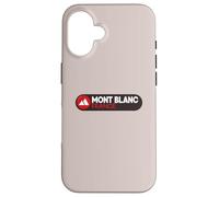 Mont Blanc Logo Emblema - Mont Blanc Francia Carcasa para iPhone 16
