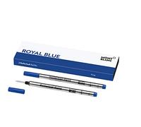 Montblanc Mine Rollerball Refills 2 piezas Pacific Blue Fine nuevo embalaje o...