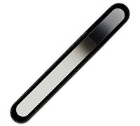 Mont Bleu Grande lima de uñas de cristal de color en estuche de terciopelo negro, vidrio templado checo auténtico, Garantía de por vida | Fabricado a mano en la República Checa