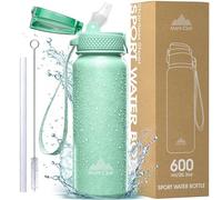Mont-Clair Botella Agua Acero Inoxidable - Botella de Agua Deportiva - 600ml - Termica y Sin BPA - para Adultos & Niños, Deporte, Oficina, Yoga, Ciclismo, Gym - Verde