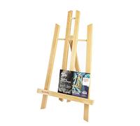 Mont Marte Caballete Mesa pequeña de madera de Haya - Medio - Caballete compacto - Ideal para la presentación de Lienzos de hasta 40 cm - Ideal para Eventos, Exhibiciones y Convenciones