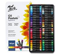 MONT MARTE Pasteles al Oleo Set - 48 Piezas - Pasteles para Pintar - Colores Intensos, Alta Pigmentación - Ideal para Pintar y Dibujar