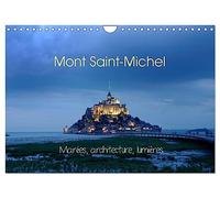 Mont Saint-Michel (Calendrier mural 2026 DIN A4 vertical), CALVENDO calendrier mensuel: Marées, architecture, lumières