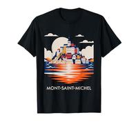 Mont Saint Michel France Normandy Catholic Travel Lover Camiseta