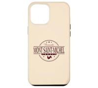Mont Saint-Michel Francia - Mont St Michel Francia Etiqueta Carcasa para iPhone 12 Pro MAX
