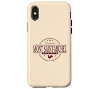 Mont Saint-Michel Francia - Mont St Michel Francia Etiqueta Carcasa para iPhone X/XS