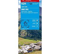 Mont Viso / St-Véran / Aiguilles / PNR du Queyras (3637OTR) (TOP 25R)