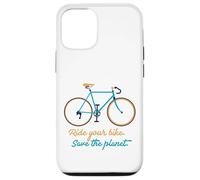 Monta Tu Bicicleta Salvar El Planeta BMX MTB Ciclismo Regalo Carcasa para iPhone 12/12 Pro