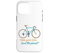 Monta Tu Bicicleta Salvar El Planeta BMX MTB Ciclismo Regalo Carcasa para iPhone 16 Pro MAX