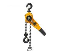 Montacargas eléctrico 0,75 T/1T llave de tracción polipasto gancho de acero al manganeso cadena de mano bloque de palanca portátil tensor invertido Polipasto Cabrestante Eléctrico(0.75T 3m chain)