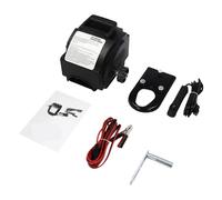 Montacargas eléctrico Cabrestante eléctrico de 6000 libras, 300W, 12V, ancla para bote pequeño con gancho fuerte y cuerda de 3m, modos de Control Dual Cabrestante Eléctrico