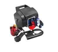 Montacargas eléctrico Cabrestante Portátil Inalámbrico De Autorrescate Para SUV, 12V, 5000 Libras, 500W, Elevación, Para Coche Y Barco Cable Único Motor para(Fiber rope)