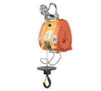Montacargas eléctrico Grúa de 300kg 360kg, suspensión portátil, polipasto de cable eficiente, eléctrico Cabrestante Eléctrico(360kg 30m 220v)