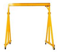 Montacargas eléctrico Grúa de pórtico que levanta y baja la suspensión simple eléctrica móvil del haz I Polipasto Cabrestante Eléctrico(3mx2.5m,1T)