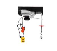 Montacargas eléctrico Pequeñas Grúas De Elevación Domésticas Para Construcción Y Decoración Mini Polipasto Eléctrico 220V Cabrestante Multi Cable Único Motor para(PA300-12m-B)