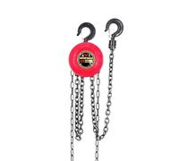 Montacargas eléctrico Polipasto de cadena Manual Mini accesorios de grúa de elevación Industrial doméstica de acero redondo duradero 1T 2T 3T Polipasto Cabrestante Eléctrico(3M-1T)