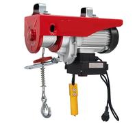 Montacargas eléctrico Polipasto Eléctrico Cabrestante de elevación eléctrica, Cable de grúa de elevación con Control remoto, 440LBS-2200LBS, para elevador de garaje, coche y barco