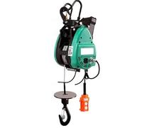 Montacargas eléctrico Polipasto eléctrico de 160KG/360KG, cabrestante portátil con Control remoto para uso doméstico de grúa de aire acondicionado Polipasto Cabrestante Eléctrico(160KG Remote)